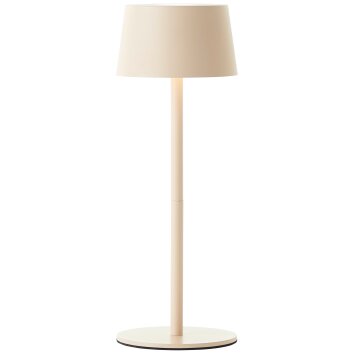 Brilliant lights Jona table lamp LED beige, 1-light source