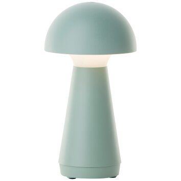 Mushroom Shaped  Brilliant lights Navabi table lamp LED green, 1-light source