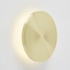 Brilliant lights Shadow wall light LED gold, 1-light source