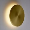 Brilliant lights Shadow wall light LED gold, 1-light source