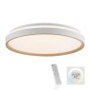 Paul Neuhaus lights MIO ceiling light LED sand-coloured, 1-light source, Remote control