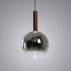 Paul Neuhaus lights BOWL pendant light LED brown, 1-light source