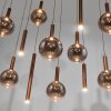 Paul Neuhaus lights BOWL pendant light LED brown, 12-light sources