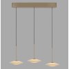 Paul Neuhaus lights ELIPSA pendant light LED bronze, 3-light sources