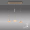 Paul Neuhaus lights ELIPSA pendant light LED bronze, 3-light sources