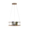 Paul Neuhaus lights CONTURA pendant light LED sand-coloured, 2-light sources