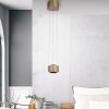 Paul Neuhaus Q-Serie Q-STRETTO pendant light LED bronze, 2-light sources, Remote control