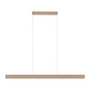 Paul Neuhaus Q-Serie Q-STRETTO pendant light LED bronze, 2-light sources, Remote control