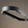 Paul Neuhaus Q-Serie Q-STRETTO pendant light LED black, 2-light sources, Remote control