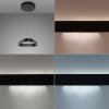 Paul Neuhaus Q-Serie Q-STRETTO pendant light LED black, 2-light sources, Remote control