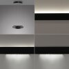 Paul Neuhaus Q-Serie Q-STRETTO pendant light LED black, 2-light sources, Remote control