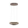 Paul Neuhaus Q-Serie Q-STRETTO pendant light LED bronze, 2-light sources, Remote control