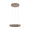 Paul Neuhaus Q-Serie Q-STRETTO pendant light LED bronze, 2-light sources, Remote control
