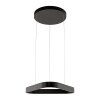 Paul Neuhaus Q-Serie Q-STRETTO pendant light LED black, 2-light sources, Remote control