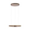 Paul Neuhaus Q-Serie Q-STRETTO pendant light LED bronze, 2-light sources, Remote control