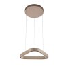 Paul Neuhaus Q-Serie Q-STRETTO pendant light LED bronze, 2-light sources, Remote control