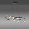 Paul Neuhaus lights TWIST pendant light LED black, 1-light source