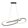 Paul Neuhaus lights TWIST pendant light LED black, 1-light source