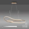 Paul Neuhaus lights TWIST pendant light LED sand-coloured, 1-light source