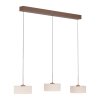 Paul Neuhaus lights MARIKA pendant light LED sand-coloured, 3-light sources