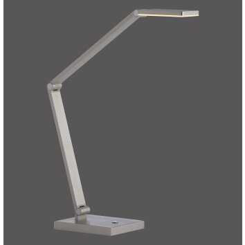 Paul Neuhaus lights SAMSKY table lamp LED silver, 1-light source