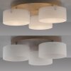 Paul Neuhaus lights MARIKA ceiling light LED sand-coloured, 3-light sources