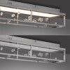 Paul Neuhaus lights SKINA ceiling light LED silver, 1-light source, Remote control