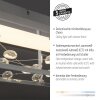 Paul Neuhaus lights SKINA ceiling light LED silver, 1-light source, Remote control