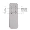 Paul Neuhaus lights SKINA ceiling light LED silver, 1-light source, Remote control