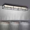 Paul Neuhaus lights SKINA ceiling light LED black, 1-light source, Remote control