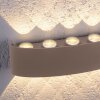 Paul Neuhaus lights CARLO wall light LED sand-coloured, 10-light sources