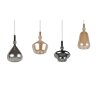Trio lights Aldea pendant light white, 4-light sources