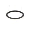 Trio lights Amador pendant light LED black, 1-light source