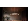 Trio lights Amador pendant light LED brown, 1-light source