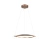 Trio lights Amador pendant light LED brown, 1-light source