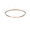 Trio lights Amador pendant light LED brown, 1-light source