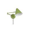 Trio lights Cosima wall light green, 1-light source