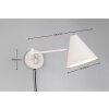 Trio lights Cosima wall light grey, 1-light source