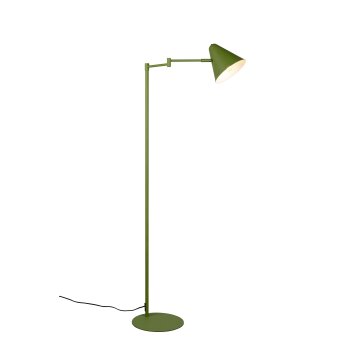 Trio lights Cosima floor lamp green, 1-light source