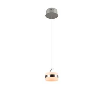 Trio lights Dios pendant light LED matt nickel, 1-light source
