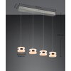 Trio lights Dios pendant light LED matt nickel, 4-light sources