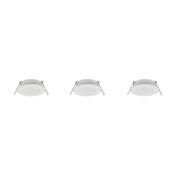 Trio lights Himal recessed light LED white, 3-light sources