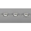 Trio lights Himal recessed light LED matt nickel, 3-light sources