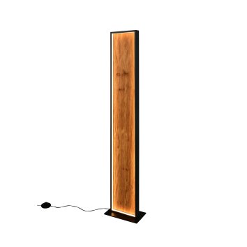 Trio lights Kalea floor lamp LED Light wood, 1-light source