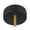 Trio lights KEATON wall light LED black-gold, 1-light source