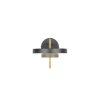 Trio lights KEATON wall light LED black-gold, 1-light source