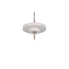 Trio lights KEATON pendant light LED grey, 1-light source