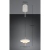 Trio lights KEATON pendant light LED grey, 1-light source