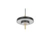 Trio lights KEATON pendant light LED black-gold, 1-light source