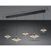 Trio lights KEATON pendant light LED black-gold, 1-light source